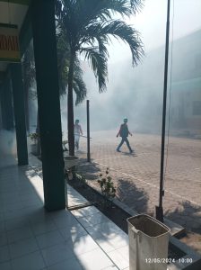 LKMWCNU Buduran,LKPCNU Sidoarjo,DBD,fogging,kesehatan